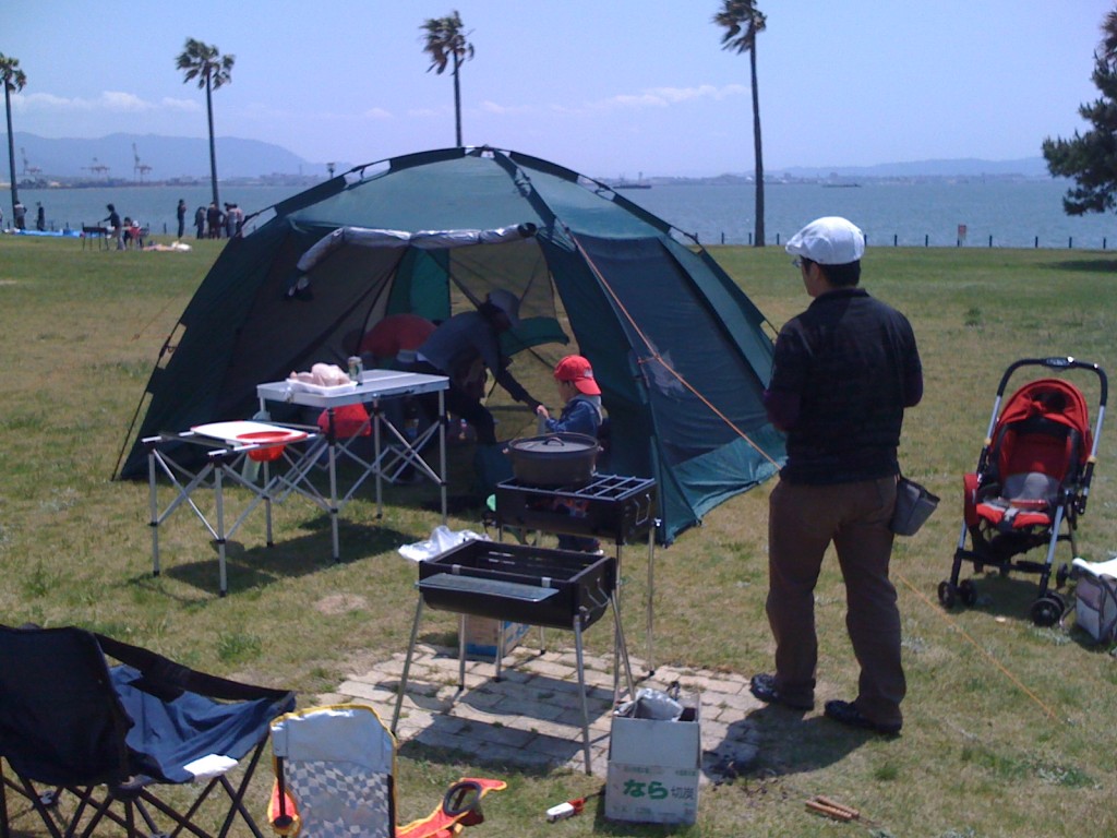 ウミナカのデイキャンプ場