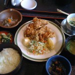 オススメの唐揚げ定食