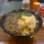 肉ゴボウうどんの大盛り 肉ゴボウうどんの大盛り