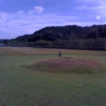 広大な運動広場