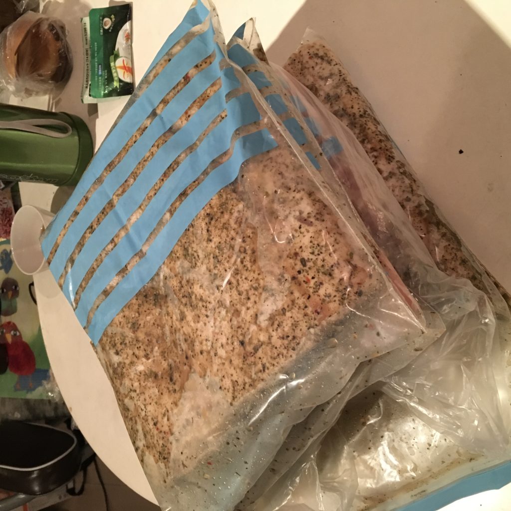 冷蔵庫で4日寝かせる